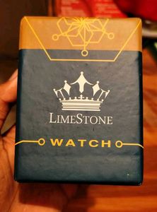 Limestone Men's Watch - Black Dial