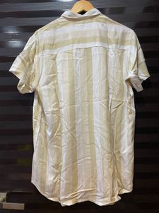 Men's Striped Short Sleeve Shirt