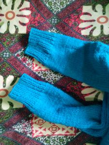 Blue Knit Sweater