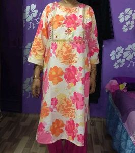 Floral Print Kurti