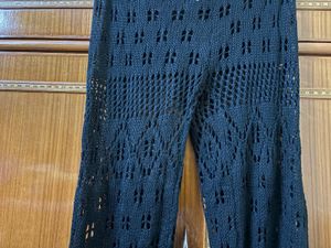 Crochet Wide Leg Pants