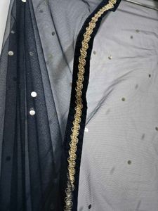 ethnic blouse-shrug-palazzo set