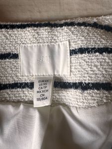 Striped Tweed Vest