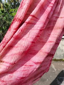 Beautiful Pink Tie-Dye dupatta
