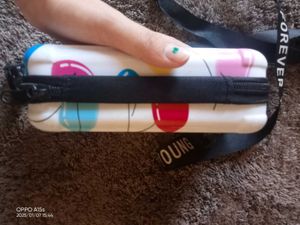 Fun Balloon Print Crossbody Bag