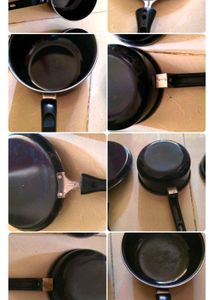 Black Non-Stick Cookware Set