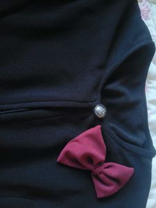 Cute Black Bolero Sweater