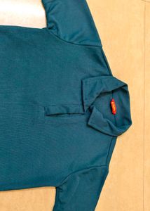 Women's Blue Polo T-Shirt