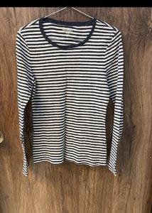 Striped Long Sleeve Top
