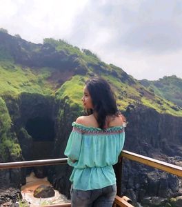 Stylish Off-Shoulder Beach Top