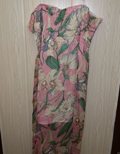 Flowy Floral Print Dress