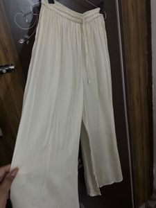 Flowy Cream Palazzo