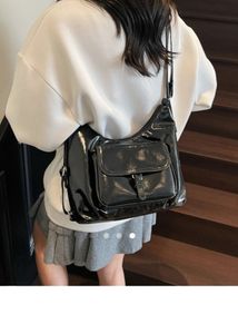 Adjustable Buckle Crossbody Bag