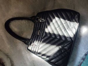 Chic Quilted Black Handbag