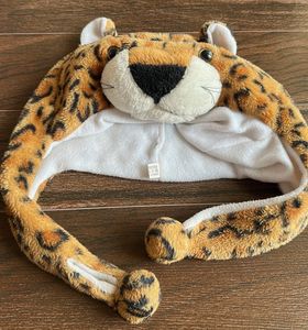 Leopard Animal Hat with Ear Flaps