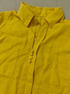 Bright Yellow Shirt