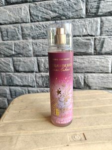 Strawberry snowflake body mist