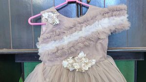 long gown or frock