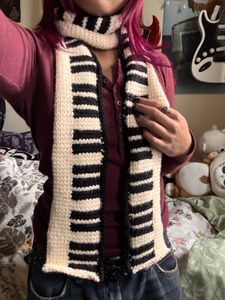 Piano Key Scarf
