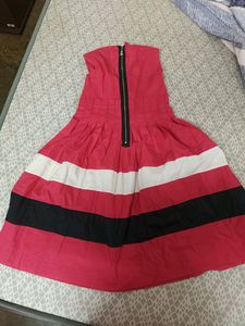 Cute Branded Pink Frock For Women
