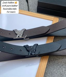 Louis Vuitton Reversible Leather Belt