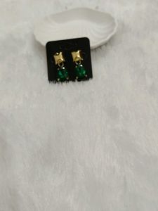 Emerald Drop Earrings