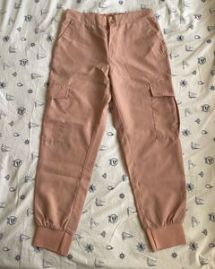 Women's Pink Cargo Pants