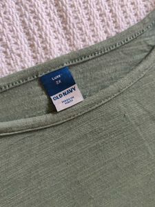 old navy Green Relaxed Fit Tunic Top