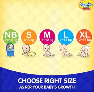 2 Packs Of 38 Mamypoko's Pants With 3 Diapers Free