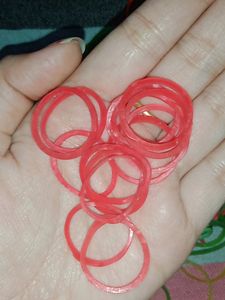 100 Colorful Rubber Bands