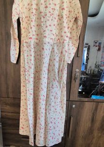 Printed Cotton Gown