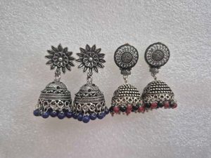 Elegant Jhumka Earrings Set-Unused