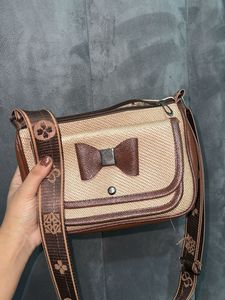 Chic Bow Detail Crossbody Bag