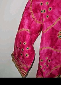Elegant Pink Printed Kurta