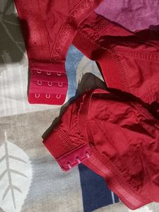 Comfortable Red Bra
