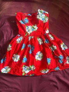 strapless dress
