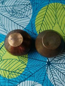 Vintage Brass Bowls (Set of 2)