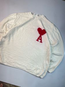 AMI Paris Heart Logo Sweater