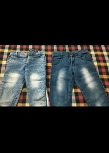 Girls' Blue Denim Jeans