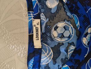 Blue Sports Ball Print T-Shirt 👕👕
