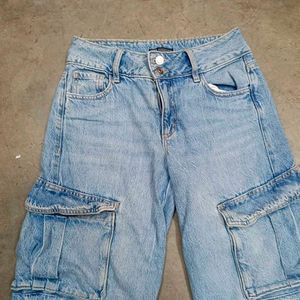 ZARA Baggy Cargo Jeans