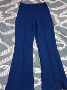 Blue Flare Pants