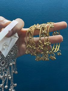 kashmiri bangles &amp; earrings