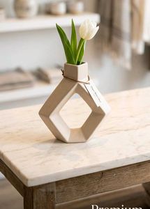 Hexagon Shape Ceramic Planter