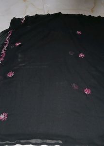 Black Embroidered Salwar Kameez