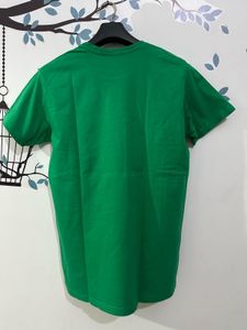 Single Stitch Green Graphic T-Shirt (EUROPE )
