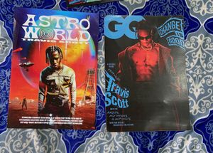 Travis Scott Astroworld  & GQ Magazine Poster