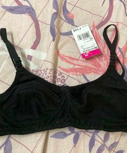 Pack of 3 Bras - Black, Pink &amp; Navy
