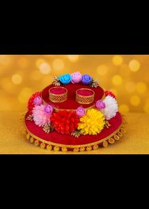 New Decorative Ring Ceremony Plate
