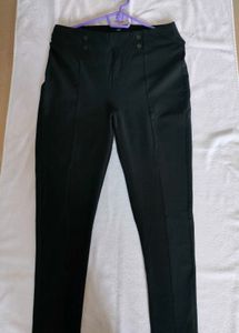 Black High-Waisted formal pant